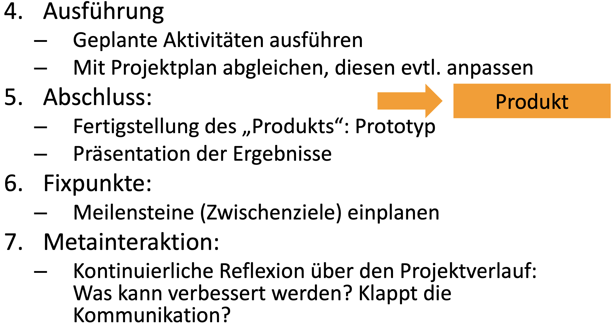 projektmethode